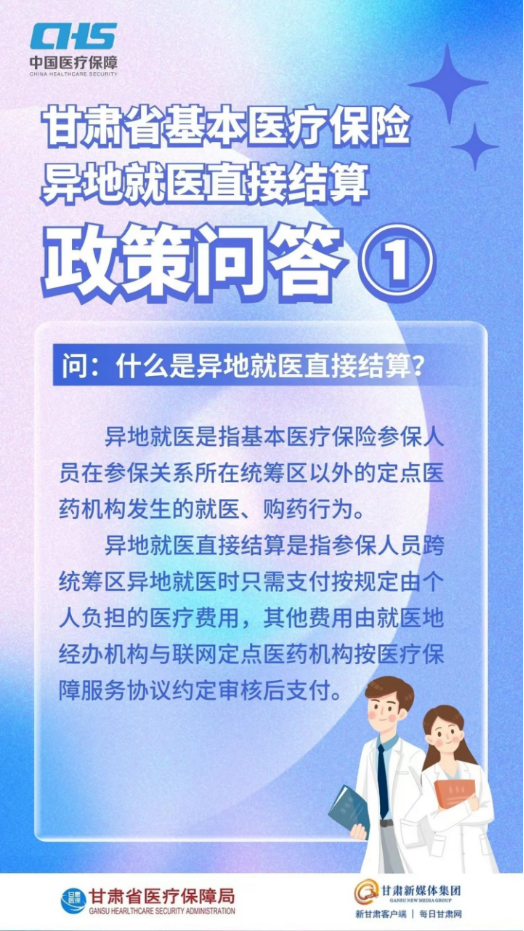 甘肃省基本医疗保险异地就医直接结算政策问答0.png