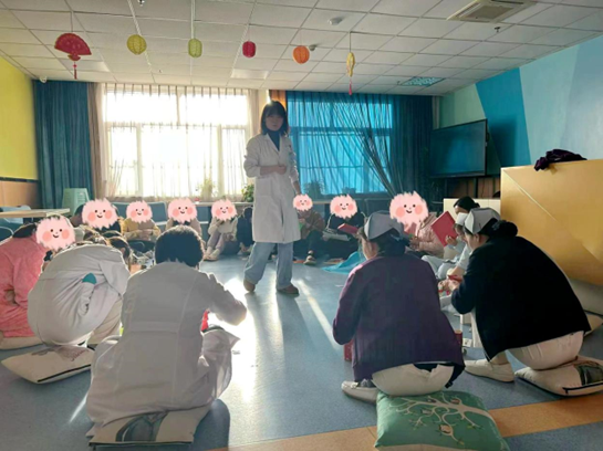 冬日暖阳，照亮病房