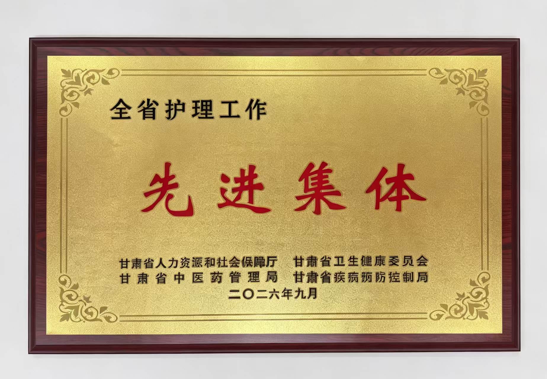 【三院动态】载誉奋进|兰州市第三人民医院老年心理卫生一科护理团队荣获“全省护理工作先进集体”称号