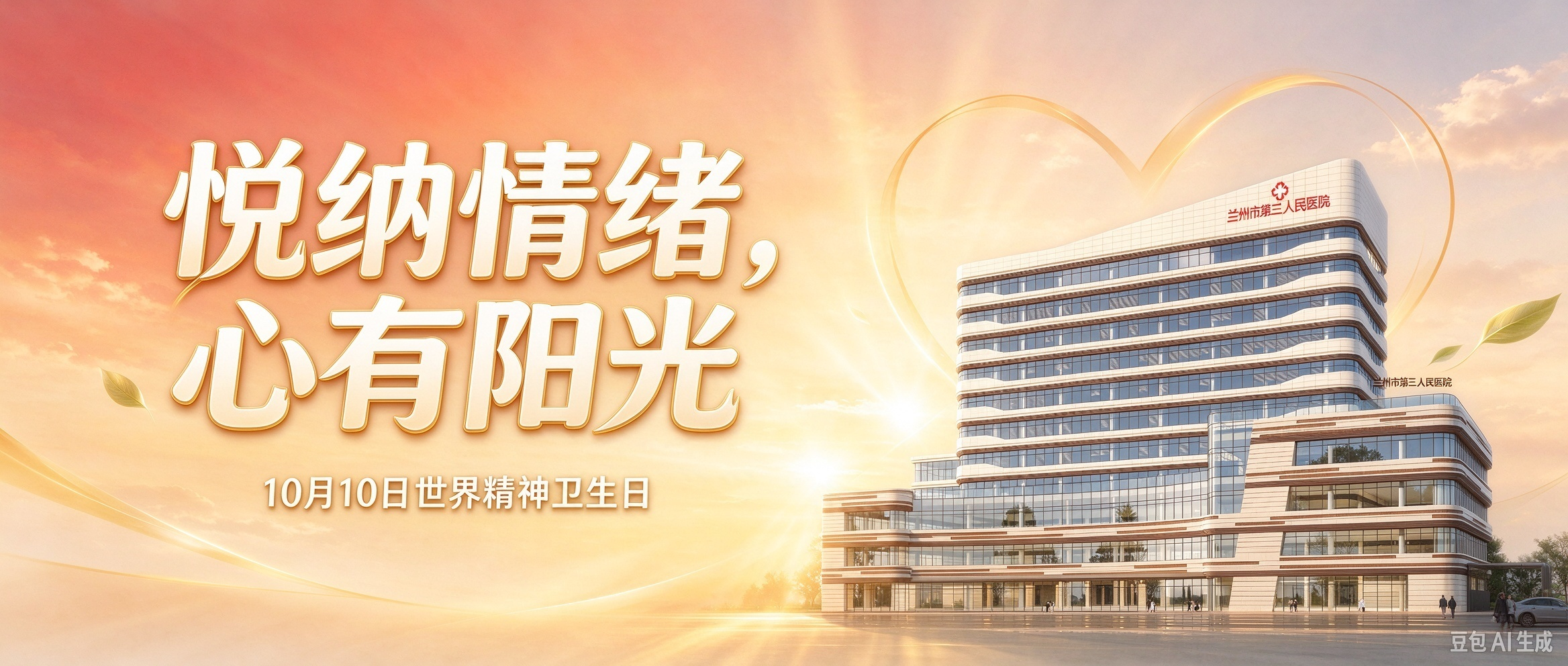 【三院动态】悦纳情绪 心有阳光丨兰州市第三人民医院开展第35个“世界精神卫生日”系列主题活动