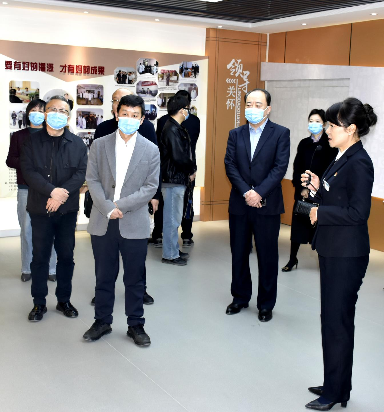 白银市卫生健康委主要领导一行莅临兰州市第三人民医院调研